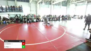 65 lbs Rr Rnd 2 - Darius Saremi, Top Dog WC vs Ethan Poe, Silverback WC