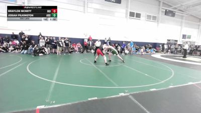 190 lbs Round Robin 1 - Braylon Mcnett, Indiana Outlaws Black-HS vs Josiah Pilkington, Arsenal WC-HS