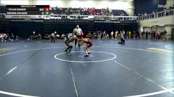 133 lbs Champ. Round 2 - Rylan Madrid, Mt. San Antonio College vs George Holquin, Delta College