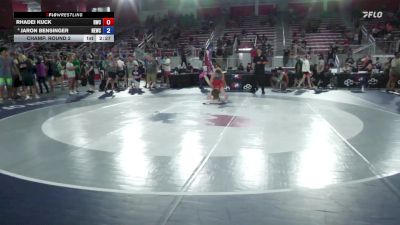150 lbs Champ. Round 2 - Rhadei Kuck, Ringers Wrestling Club vs Jaron Bensinger, Northern Exposure Wrestling Club