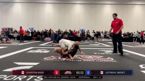 GHAVEYON MANO vs JUSTINIAN JIMENEZ 2024 ADCC Niagara Open