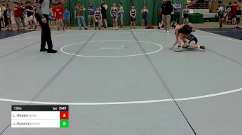 73 lbs Semifinal - Luke Woods, Morris Fitness Wrestling Club vs Jackson Bowman, Woodland Wrestling