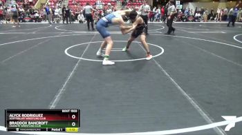 150 lbs Champ. Round 1 - Braddox Bancroft, Chanute Wrestling Club vs Alyck Rodriguez, Scottsbluff Wrestling Club