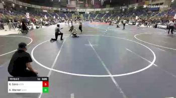 62 lbs Rr Rnd 2 - Brock Gano, Nebraska Wr Ac vs Asher Warner, Bear Cave