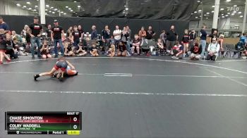 64 lbs Round 5 (8 Team) - Colby Waddell, North Carolina vs Chase Simonton, The Savage Barn Brothers