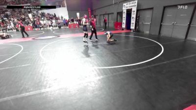 100 lbs Cons. Round 2 - Aubree Beran, Wittenberg-Birnamwood vs Charlette Frischmann, Oak Creek Attack Wrestling Club