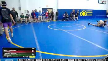 106 lbs Round 3 - Joshua Medina, Clay Oregon vs Matt Caldwell, Woodmore