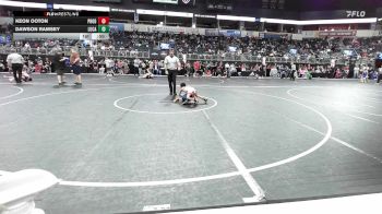 46 lbs Quarterfinal - Keon Ooton, Prodigy Elite Wrestling vs Dawson Ramsey, Lucas Wrestling Club