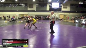 140 lbs Cons. Round 3 - Tarriel White, Marion vs Riley Rouse, Independence