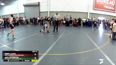 105 lbs Cons. Round 3 - Tripp Lloyd, Smith Mountain Lake Wrestling vs Jace Epperson, Smithfield Youth Wrestling