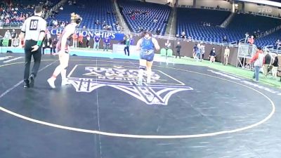 Girls-235 lbs Cons. Round 3 - AZaria Lane, Dundee (Girls) vs Margaret Hoyt, Montrose (Girls)