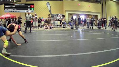 130 lbs Round Of 32 - Raiden Cook, Victory Wrestling-Central WA vs Nathan Reyes, La Costa Canyon HS