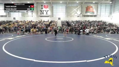 47 lbs Quarterfinal - Alex Butler, Brawler Elite vs Ryan Billow, Hudson Falls Wrestling Club