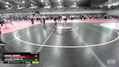 175 lbs Cons. Round 4 - Anthony Busby Jr., STL Warrior-AA  vs Samuel Wiebers, Chillicothe Wrestling Club-AAA