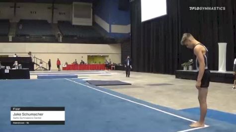 Jake Schumacher - Floor, Salto Gymnastics Center - 2021 USA Gymnastics Development Program National Championships