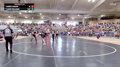 AA 215 lbs Champ. Round 1 - Caden Williams, Bradley Central High School vs Ahmed Shahin, West High School