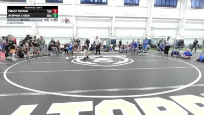 98 lbs 5th Place - Chase Brown, Team Compound-EL vs Stephen Cheek, Donahue W.A-EL