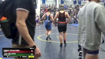 215 lbs Champ. Round 2 - Kenny Schultheis, ELIDA vs Cam Williams, Whiteland