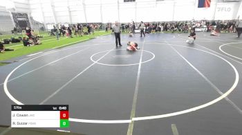 57 lbs Consi Of 4 - Jagger Cowan, Jwc vs Ronin Guizar, Powerline Fundamentals Wrestling