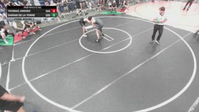 175 lbs Cons. Round 3 - Thomas Jimenez, ETS vs Darian De La Torre, LB Poly