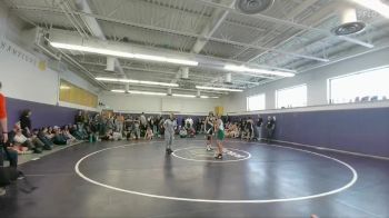 115 lbs Quarterfinal - Deegan Johnson, Lander Middle School vs Connor Hansen, Worland Middle School