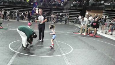 41 lbs 5th Place - Blair Kadel, Iron Horse vs Lillian Guedes, Red Nose