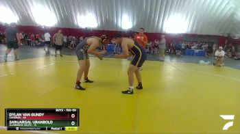 190-191 lbs Round 2 - Dylan Van Gundy, Cameron vs Sainjargal Uranbold, Glenbrook South