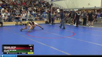 120 lbs Cons. Semi - Dylan De Leon, Venom W.C. vs Michael Reyes, Warren High School