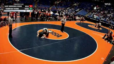 105 lbs Cons. Semi - Kameyah Young, Aurora (West Aurora) vs Alex Gregorio-Perez, DeKalb