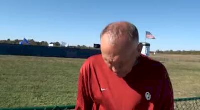 Martin Smith Oklahoma Coach after victory at 2010 PreNats White race