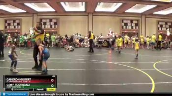 49 lbs Round 1 (6 Team) - Cameron Gilbert, Olympia National Team vs Griff Rodriguez, Elite Wrestling