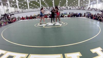 145 lbs Zoe Sonnier, Texas Blue vs Julie Cimarusti, California