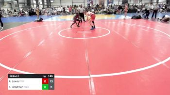 132 lbs Rr Rnd 2 - Amari Lewis, Storm Menace vs Kaedun Goodman, Team Nebraska Blue