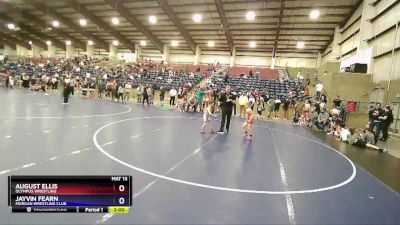 53 lbs Quarterfinal - August Ellis, Olympus Wrestling vs Jayvin Fearn, Morgan Wrestling Club