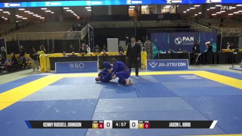 Jason L. Iorio vs Kenny Russell Johnson 2025 Pan Jiu Jitsu IBJJF Championship