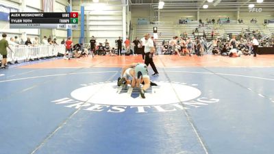 113 lbs Rr Rnd 2 - Alex Moskowitz, GAWC - HSB vs Tyler Toth, Triumph Black - HSB