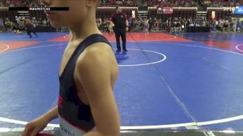 69 lbs Champ. Round 1 - Zaine Brede, North Montana Wrestling CLub vs Tucker Stanley, CJI Hawks