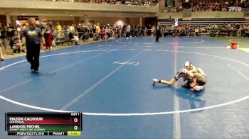 64 lbs Champ. Round 1 - Landon Michel, Summit Wrestling Academy vs Mason Calhoun, Centennial