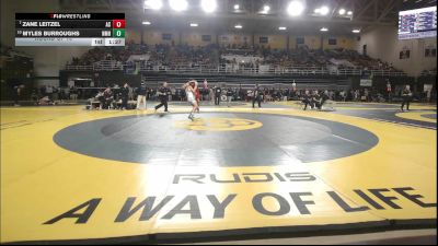 157 lbs Round Of 16 - Zane Leitzel, Archbishop Spalding vs Myles Burroughs, Nmh