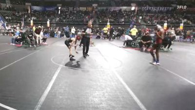 98 lbs Consi Of 16 #1 - Orian Johnson, Teaneck Wrestling vs Deklin Pickett, Vineland