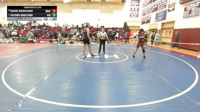 175 lbs Consi Of 8 #1 - David Marciano, Masuk vs Jayden Beecher, Avon