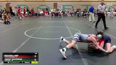 110 lbs Round 4 (6 Team) - Freddy Bachmann, Lions Den vs Brayden Laird, Virginia Patriots