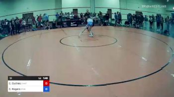 51 lbs Round Of 32 - Cody Dyches, Champions Wrestling Club vs Cole Rogers, Three Forks High School Wrestling
