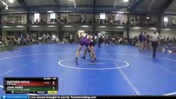 165 lbs Quarterfinal - John Ward, University Of The Ozarks vs Matthew Doyle, Wartburg