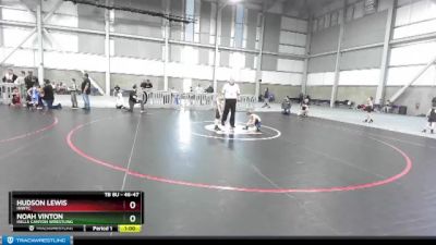 46-47 lbs Round 2 - Noah Vinton, Hells Canyon Wrestling vs Hudson Lewis, INWTC