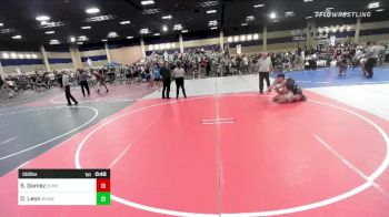 130 lbs Consi Of 8 #1 - Sergio Gomez, Sunkist Kids/Monster Garage vs Daryn Leon, Brawley Union HS