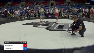 132 lbs Cons 8 #1 - Brayden Canoyer, Nebraska vs Collin Mullins, Georgia