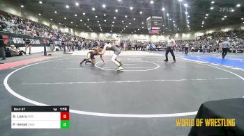 145 lbs Round Of 64 - Bernardo Loera, Independence High School vs Perrin Helsel, South Medford Mat Club