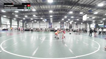 138 lbs Rr Rnd 3 - Lily Fogarty, Elm Street Grapplers vs Morgan Jennings, OBWC Scarlet