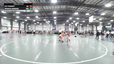 138 lbs Rr Rnd 3 - Lily Fogarty, Elm Street Grapplers vs Morgan Jennings, OBWC Scarlet